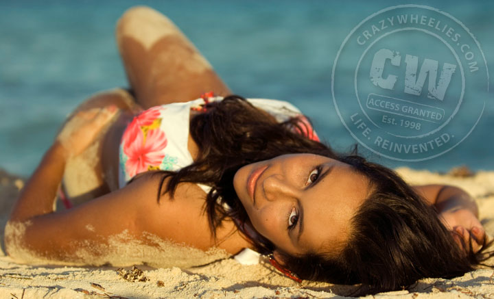 lucia playa beach playa del carmen mexico bikini sexy model